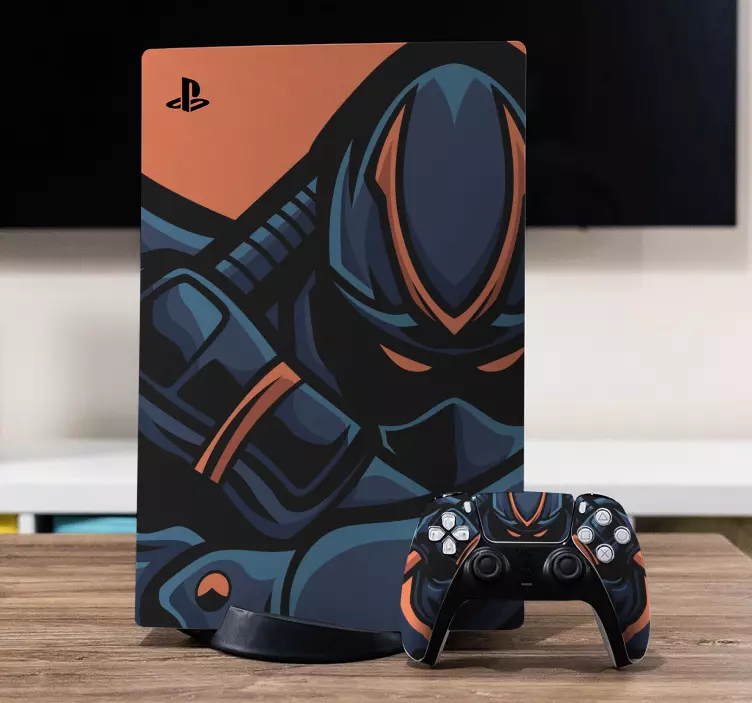 Adesivo murale tema ninja warrior - TenStickers