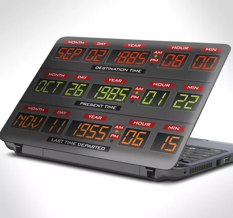 Adesivo per pc  Ritorno al futuro - TenStickers