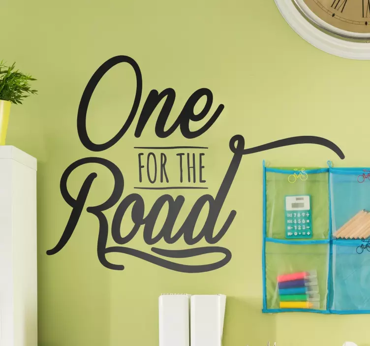 Adesivo On the Road Artic Monkeys - TenStickers