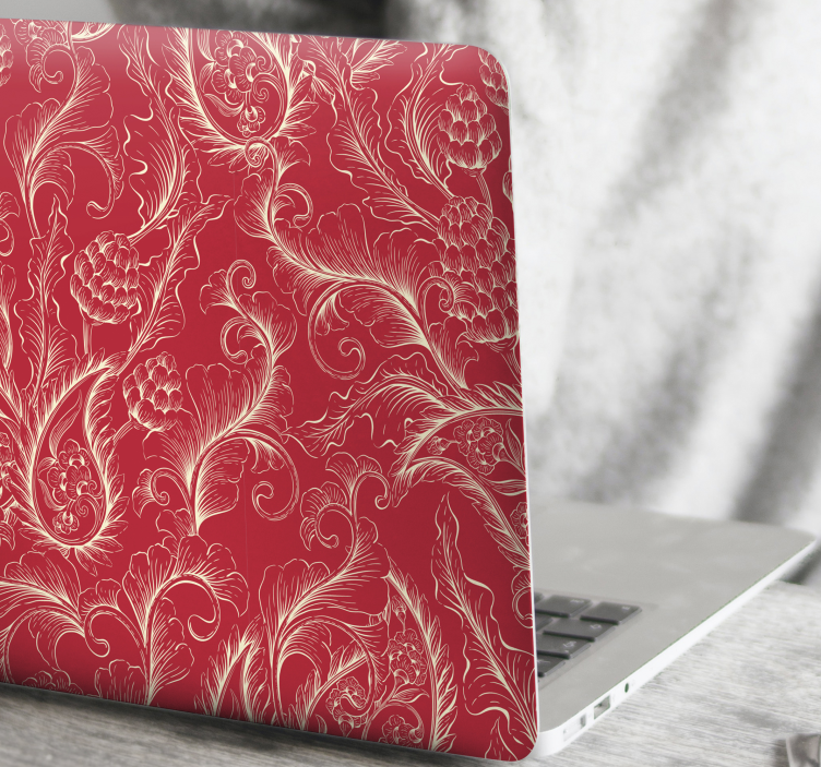 Adesivo per pc Illustrazione di paisley - TenStickers
