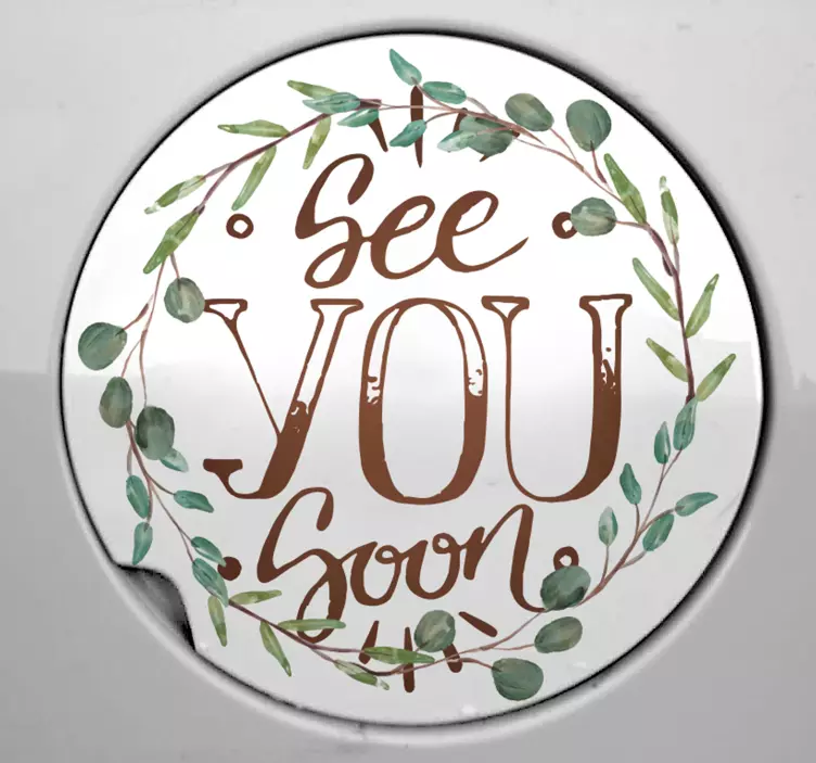 Adesivo per auto a presto - TenStickers