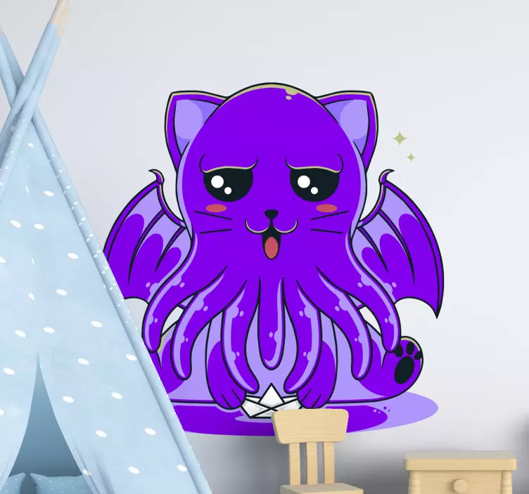 Adesivo per bambini carina creatura mitica - TenStickers