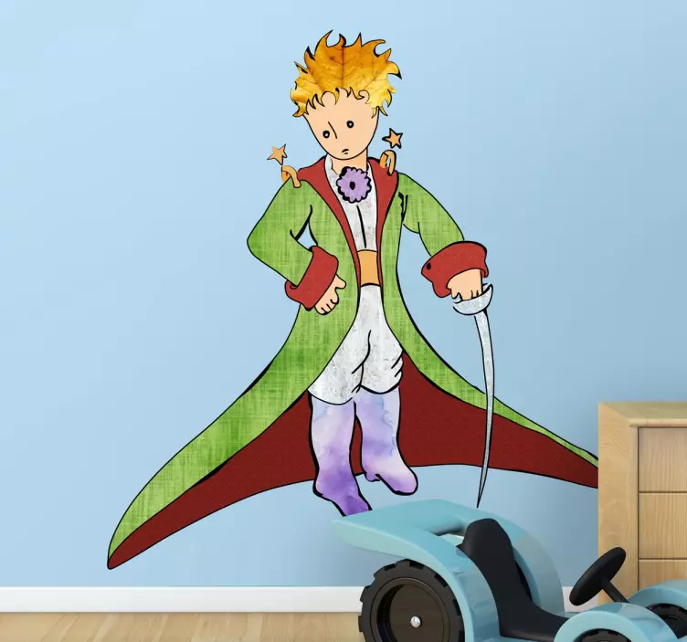 Adesivo per bambini Il piccolo principe - TenStickers