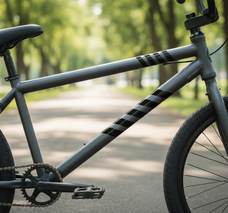 Adesivo per bici confezione strisce racing - TenStickers