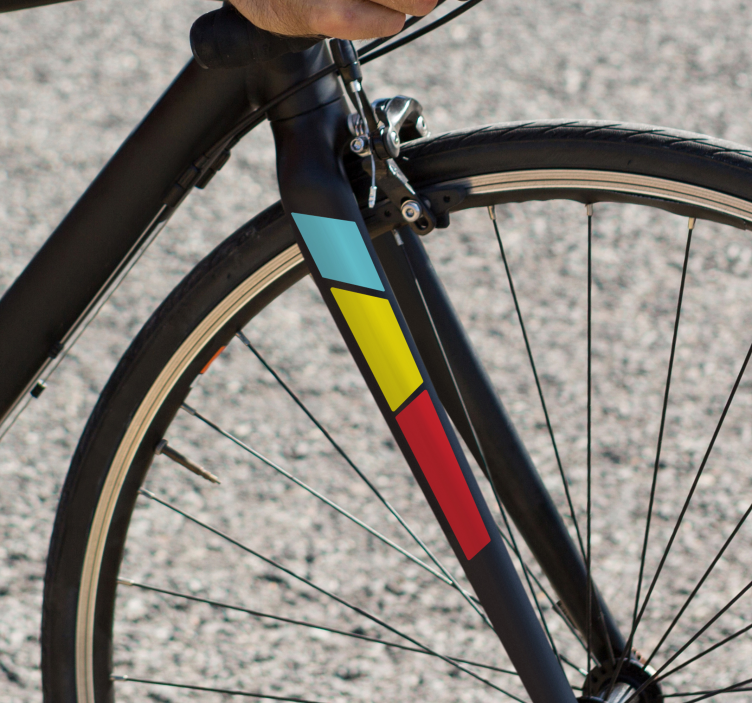 Adesivo per bici forcella frontale per bici da strada - TenStickers