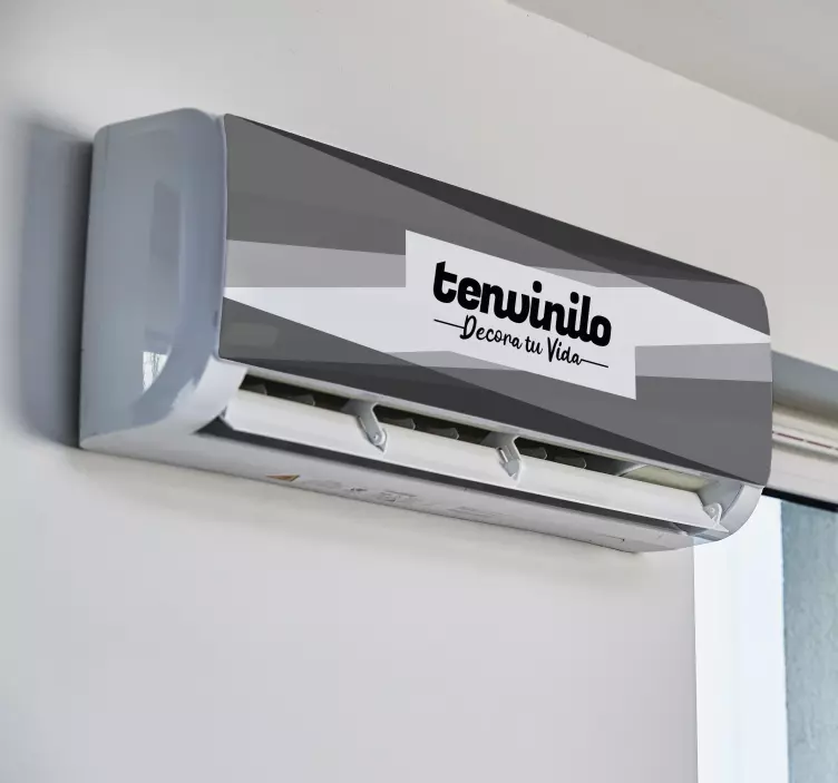 Adesivo per condizionatore personalizzabile - TenStickers
