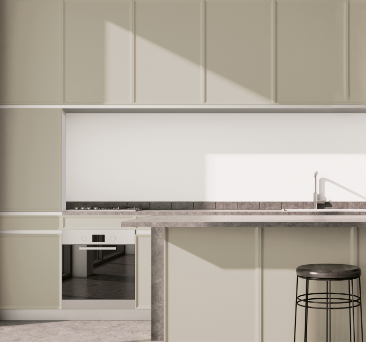 Adesivo per cucina lenzuolo beige chiaro - TenStickers