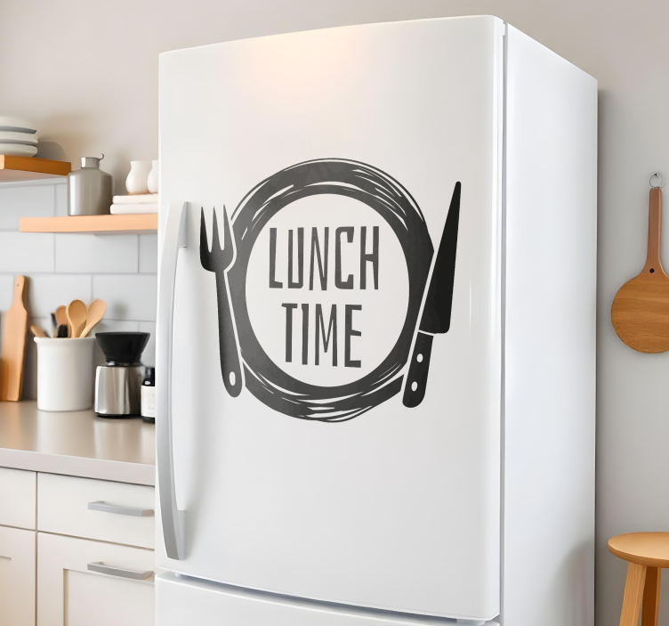 Adesivo per frigo buon appetito - TenStickers