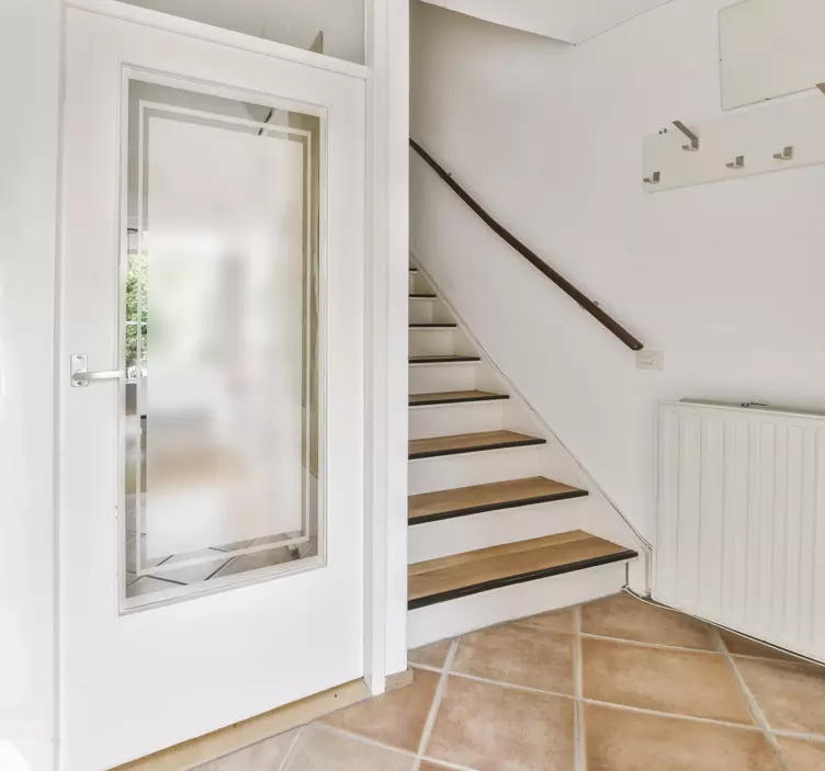 Adesivo per la porta rettangolare - TenStickers