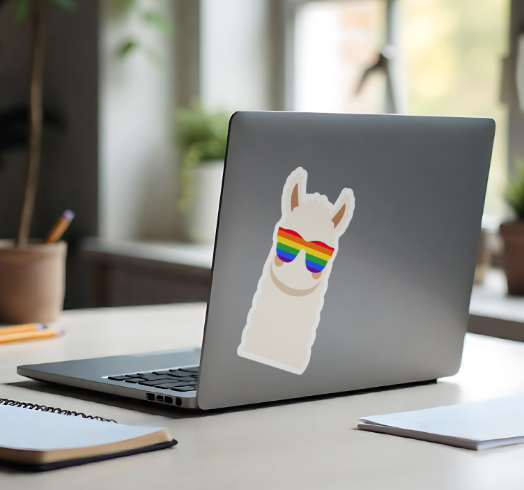 Adesivo per laptop lama lgtb - TenStickers