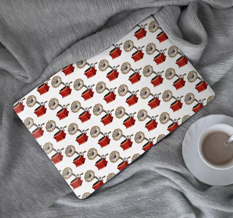 Adesivo per laptop lettore musicale d'epoca - TenStickers