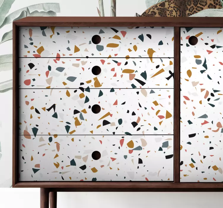 Carta adesiva per mobile Modello di trama astratta - TenStickers