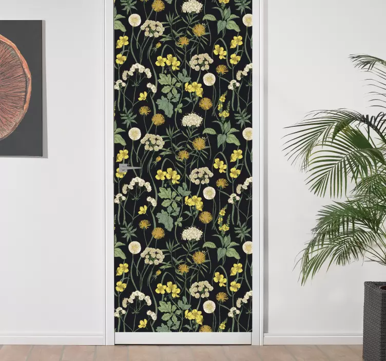 Carta adesiva per mobile Motivo floreale - TenStickers