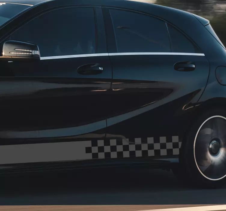 Adesivo per auto tema veloce e furioso - TenStickers