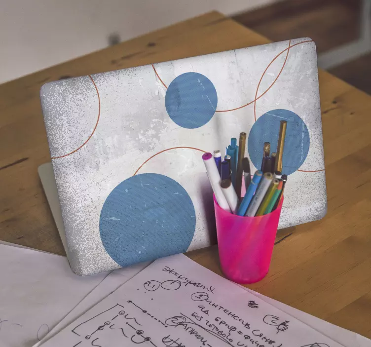 Adesivo per pc brutalism disegno - TenStickers