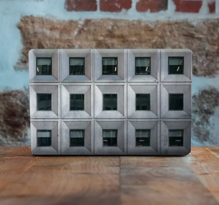 Adesivo per pc brutalismo effetto - TenStickers