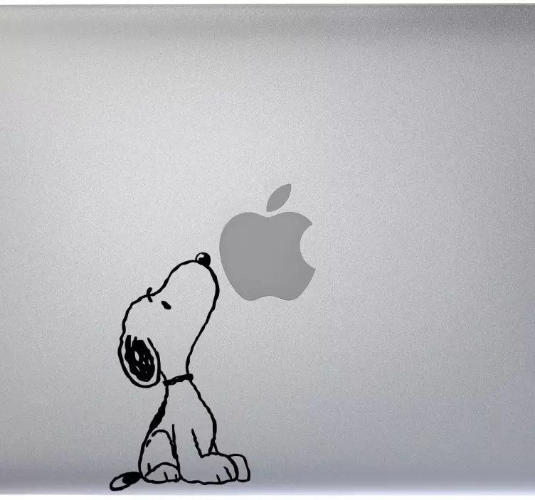 Adesivo per pc Snoopy - TenStickers