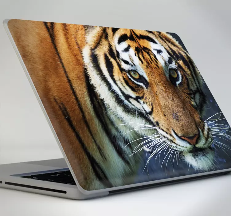 Adesivo per pc tigre - TenStickers
