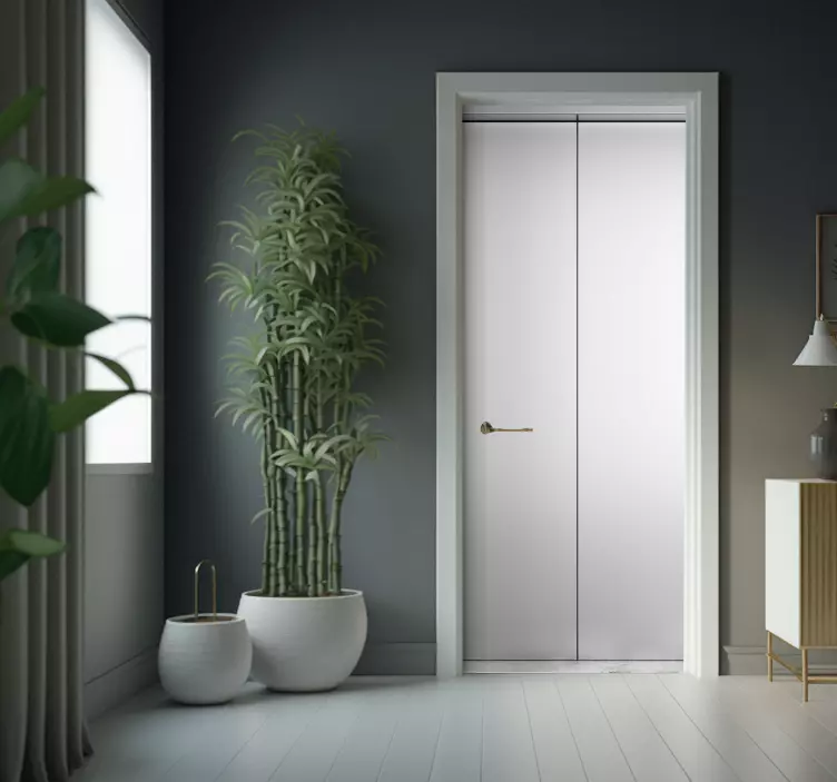 Adesivo per porta con effetto ascensore - TenStickers