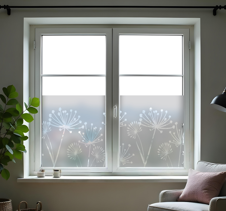 Pellicola per vetro dente di leone - TenStickers