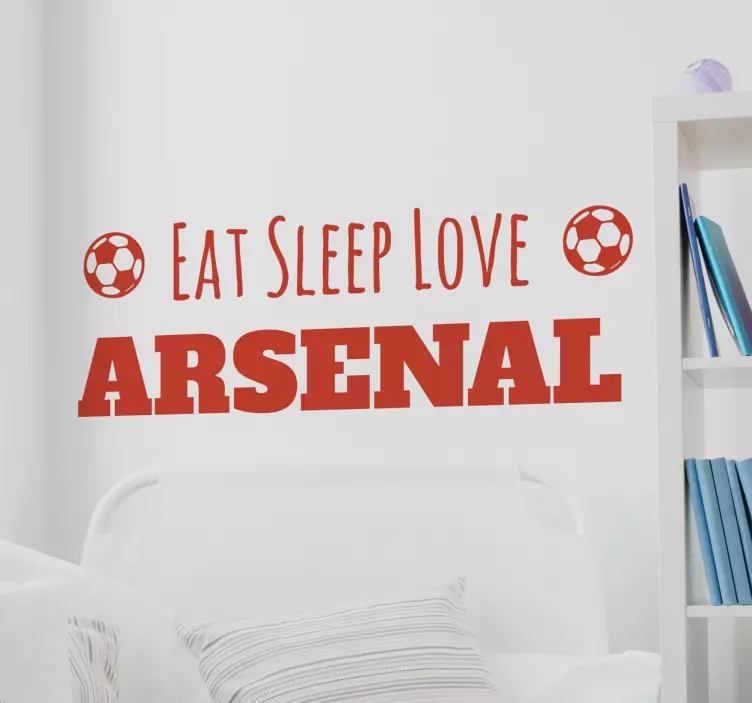 Adesivo personalizzabile squadra calcio inglese - TenStickers