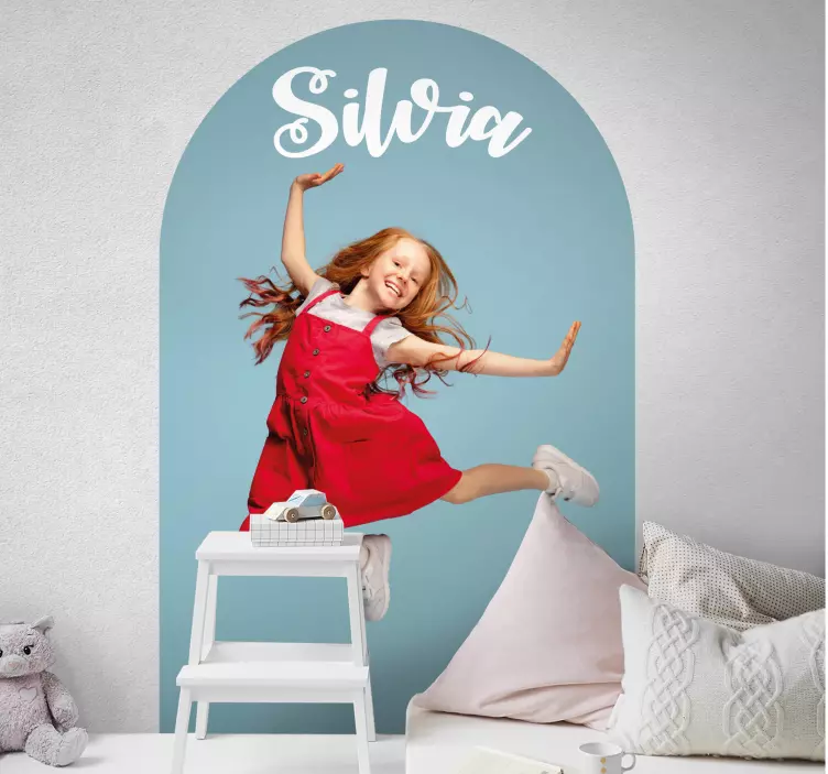 Adesivo personalizzato arco personalizzato - TenStickers