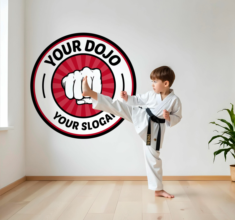 Adesivo personalizzato Dojo - TenStickers