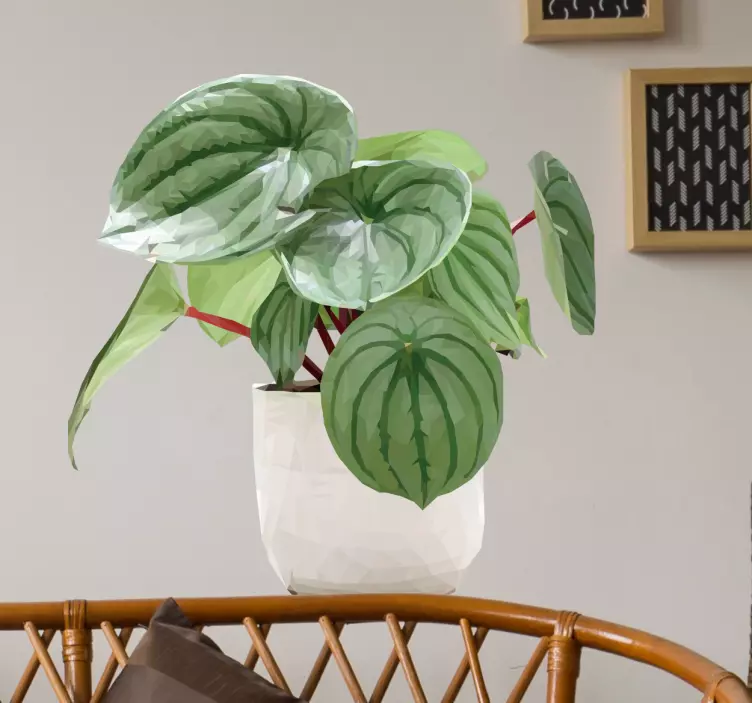 Adesivo pianta tropicale casa - TenStickers