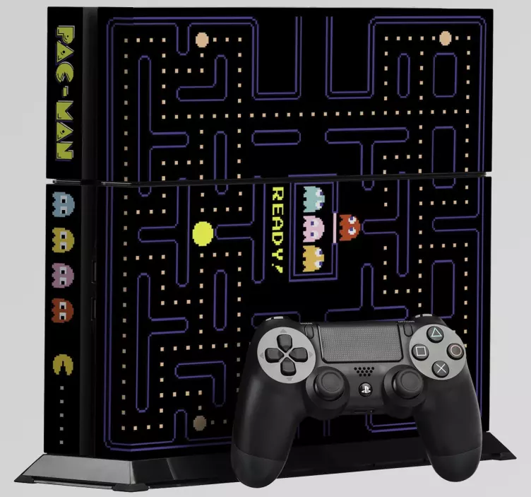 Adesivo Ps4 Pacman originale - TenStickers