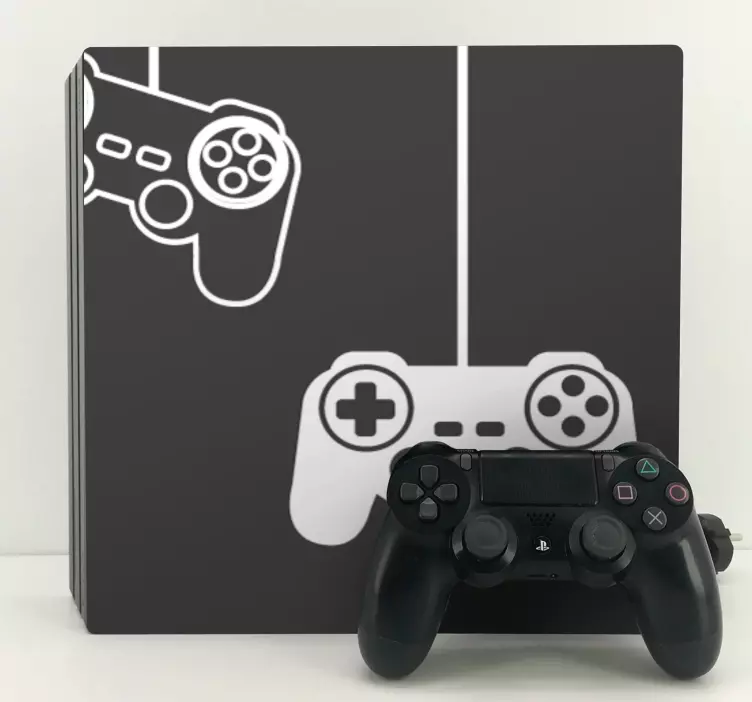 Adesivo Ps4 motivo dei controller di gioco - TenStickers
