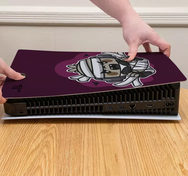 Adesivo ps5 design controller supereroe - TenStickers