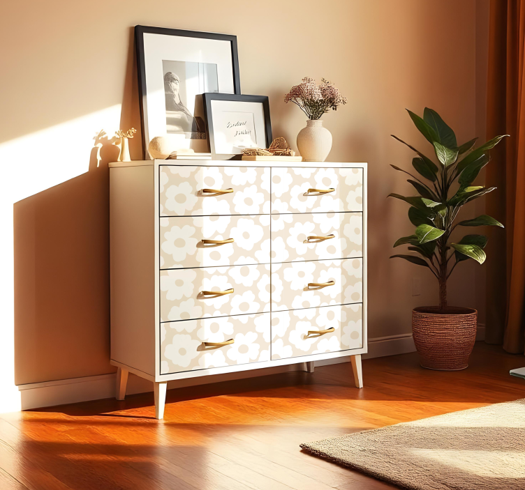 Adesivo murale rugby papavero bianco - TenStickers