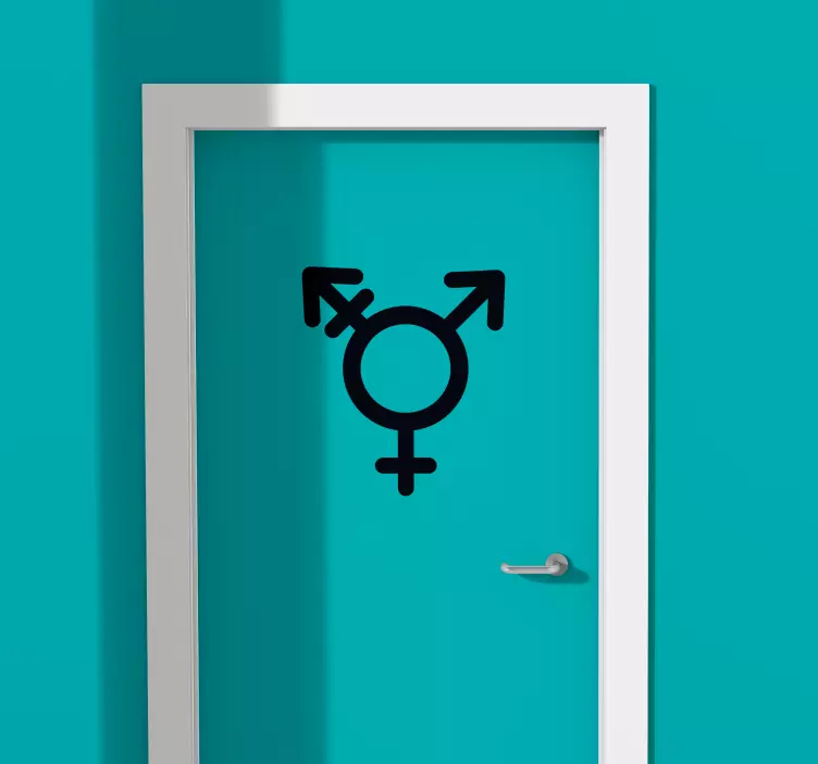 Adesivo segnale icona inclusiva - TenStickers