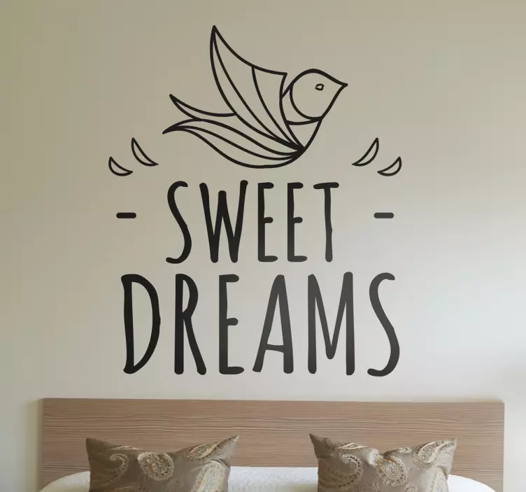Adesivo Sweet Dreams - TenStickers