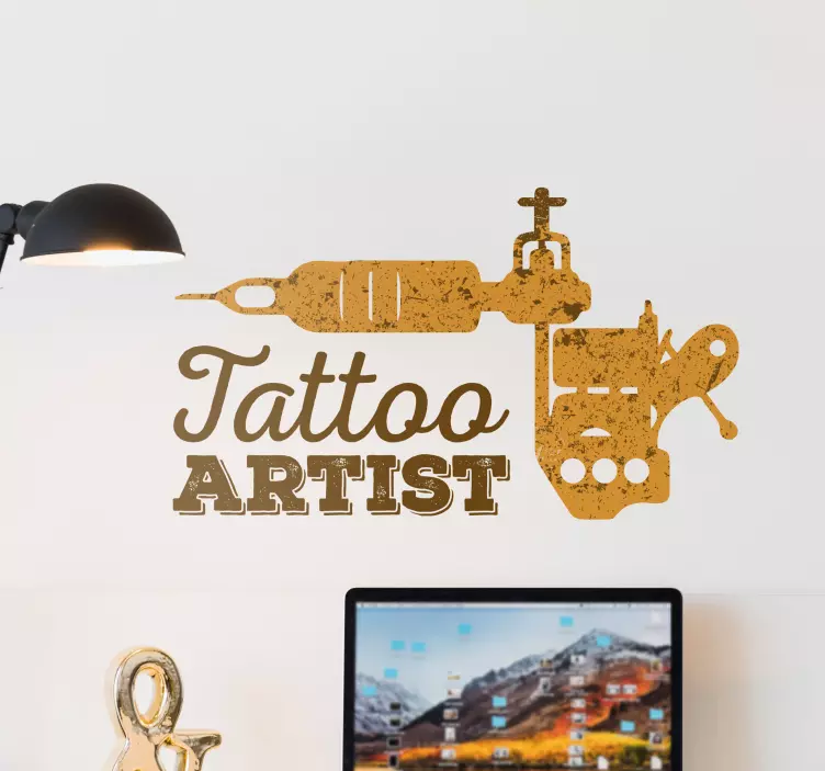 Adesivo tattoo artist - TenStickers