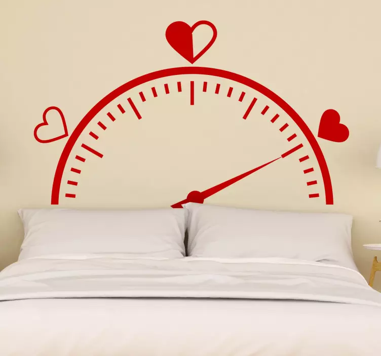 Adesivo testata letto misuratore di frequenza cardiaca - TenStickers