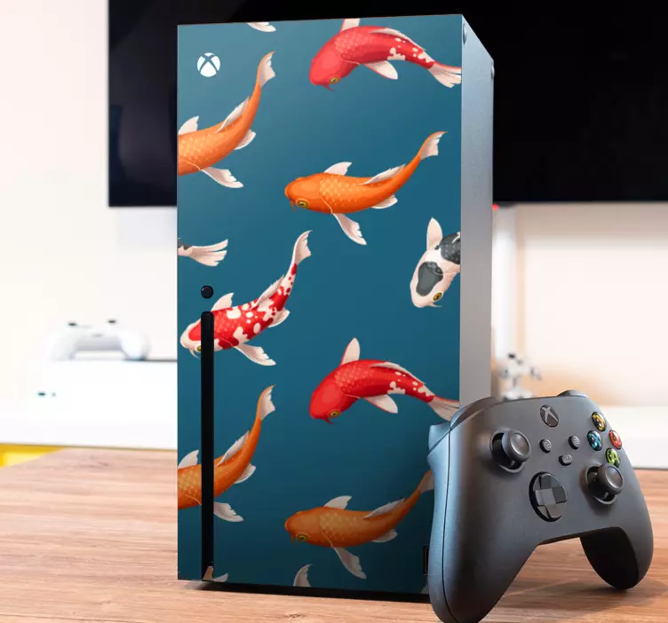 Adesivo Xbox modello di pesce koi - TenStickers