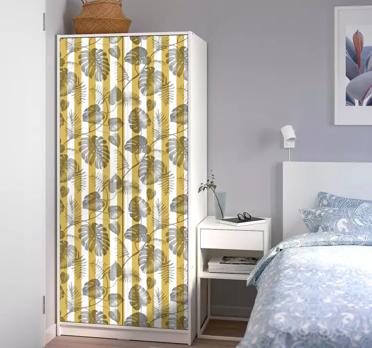 Pellicola adesiva per mobile skyline New York - TenStickers