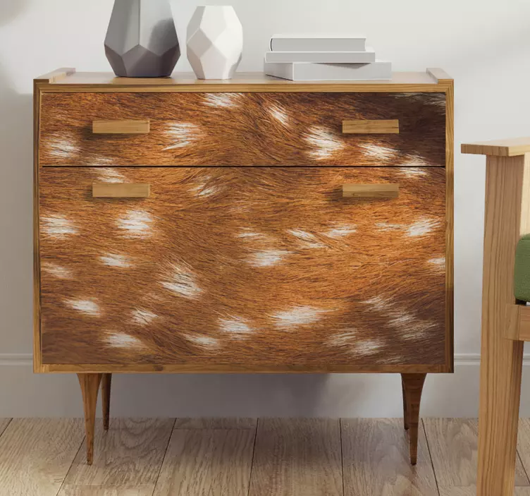 Pellicola adesiva per mobile effetto cervo - TenStickers