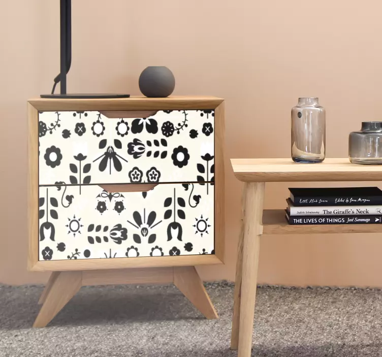 Carta adesiva per mobili creazione di composizioni botaniche - TenStickers