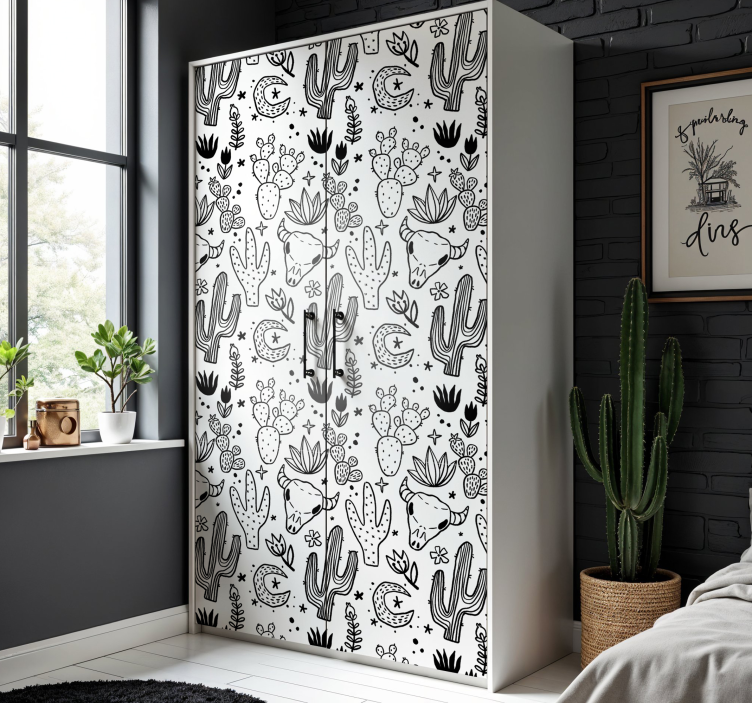 Carta adesiva per mobili deserto - TenStickers