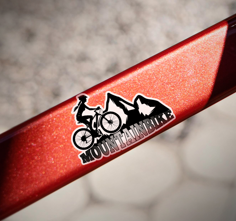 Adesivo per bici mountain bike - TenStickers