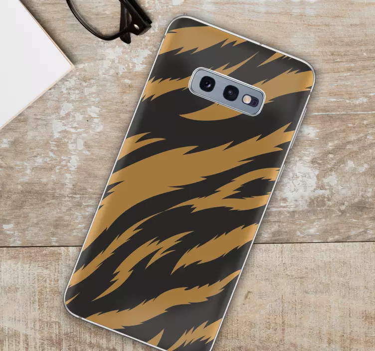 Adesivo per telefono tigrato - TenStickers