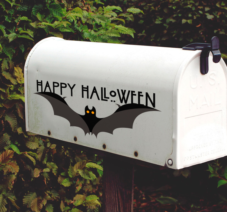 Disegno per pareti pipistrello Halloween - TenStickers