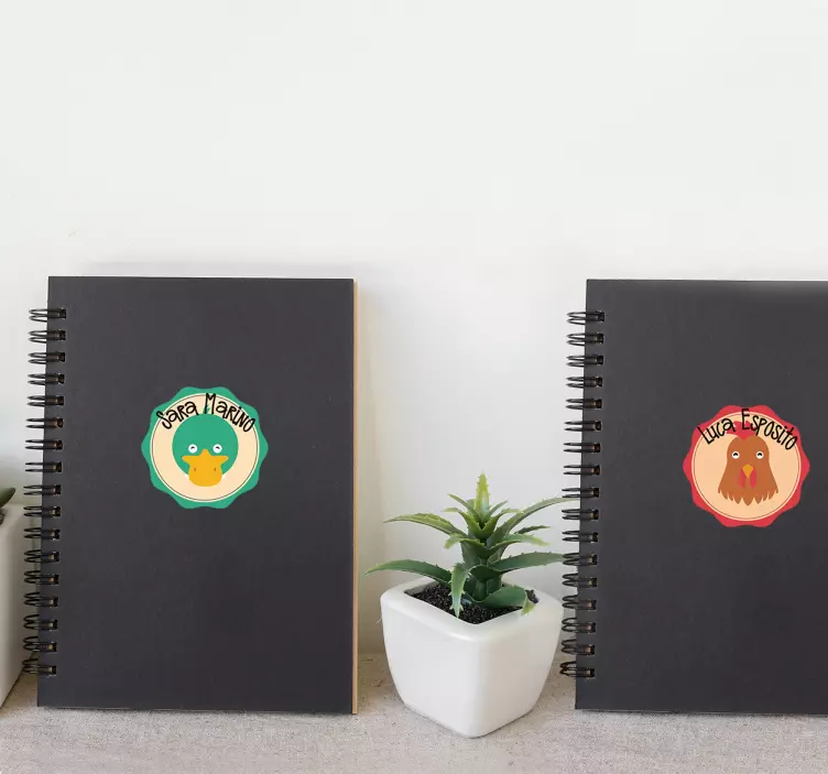 ETICHETTE adesive per bambini scuola - TenStickers