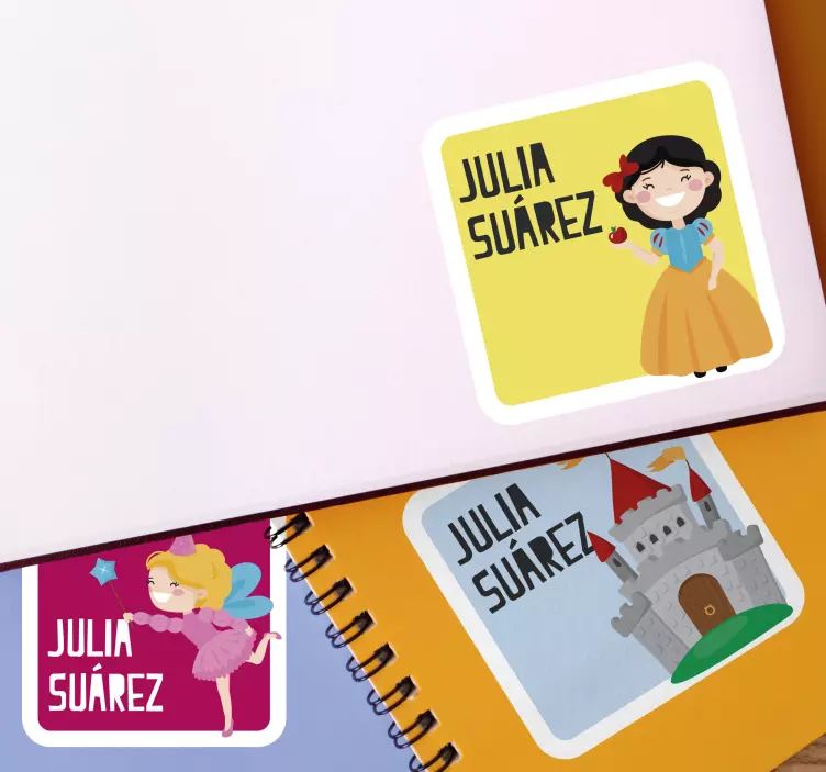 Etichette per notebook fiaba adesivo - TenStickers