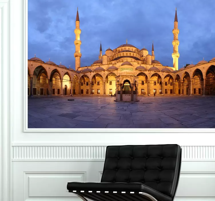 Fotomurale Moschea Blu originale - TenStickers