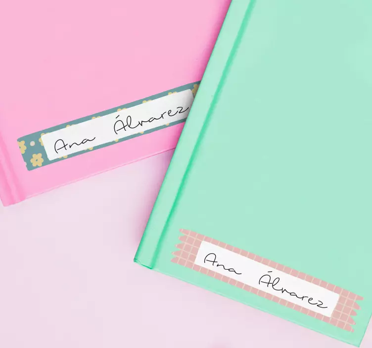 Graziose etichette per adesivo educativo per notebook - TenStickers