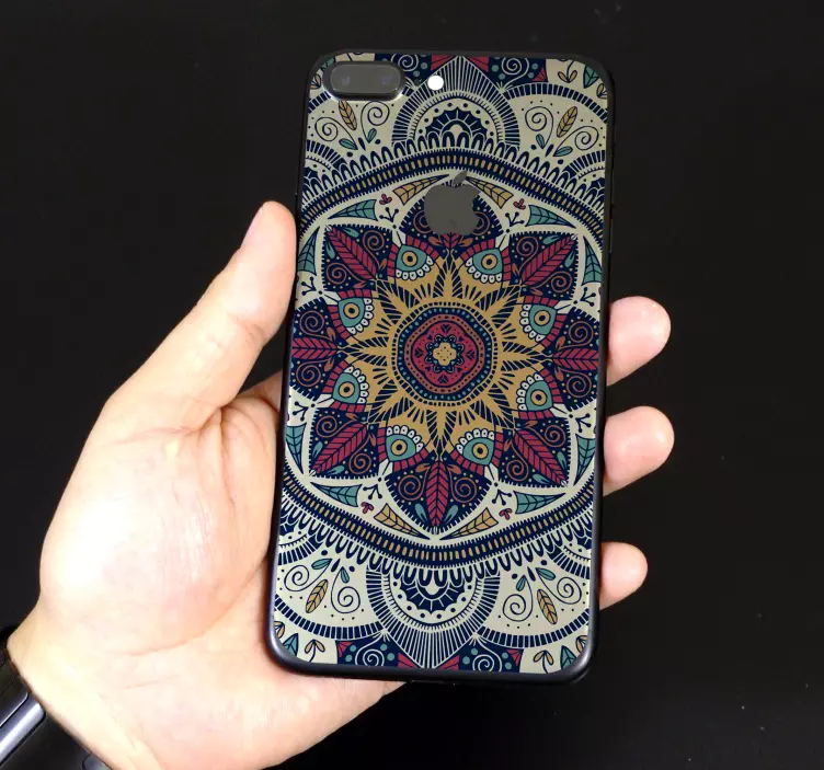 Iphone skin mandala indiano - TenStickers
