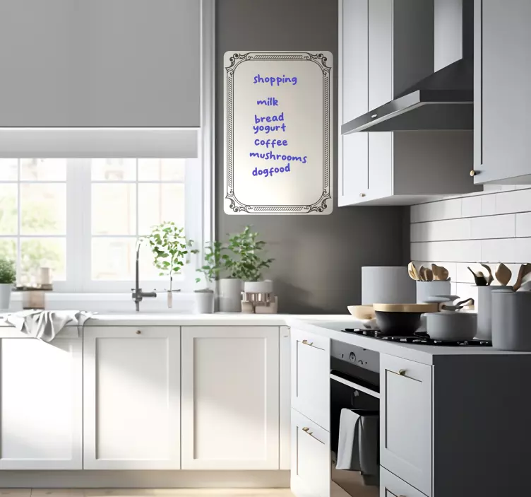 Lavagna adesiva colore bianco - TenStickers